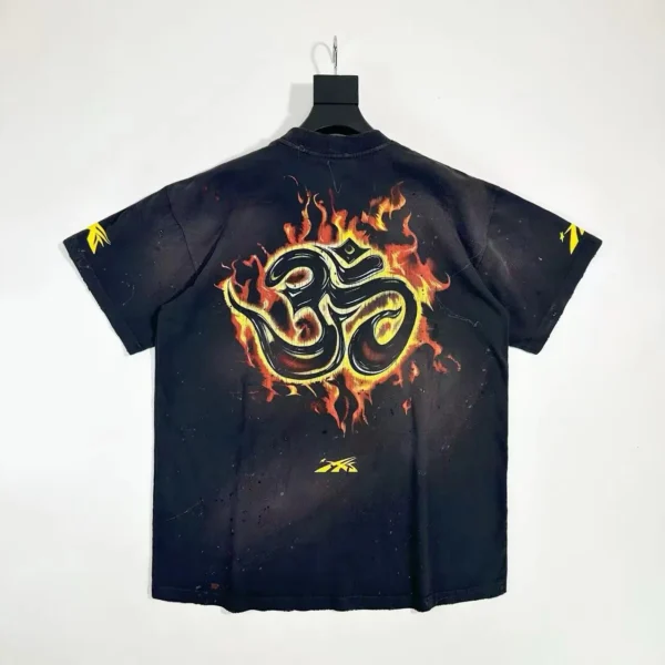 HELLSTAR Flame Skull PEACE Short Sleeve