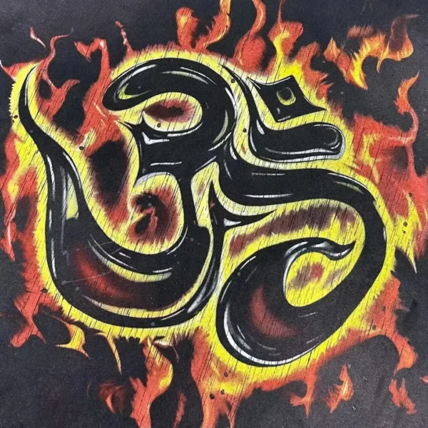HELLSTAR Flame Skull PEACE Short Sleeve - Image 12