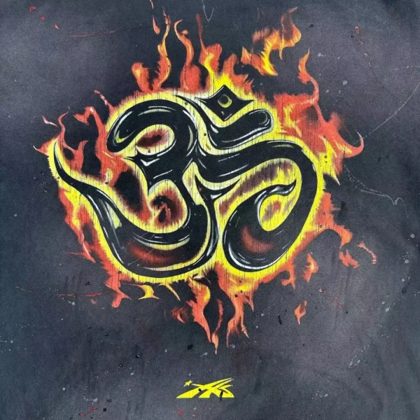 HELLSTAR Flame Skull PEACE Short Sleeve - Image 11