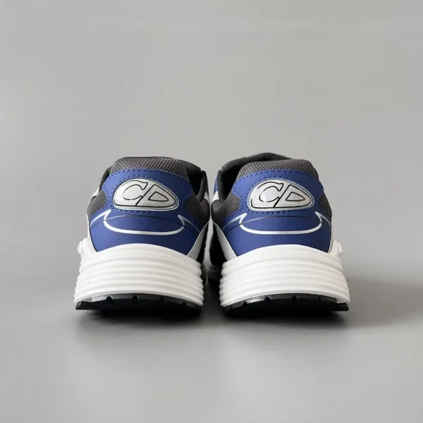 Dior B   Low cut Sports and Leisure Shoes Black and Blue Couple's Style - Image 5