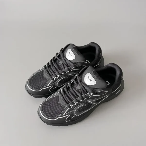 Dior B   Low cut sports and casual shoes, black couple style - Image 8