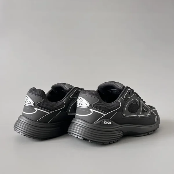 Dior B   Low cut sports and casual shoes, black couple style - Image 4