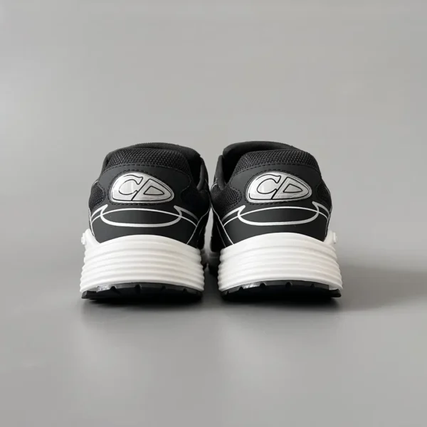 Dior B   Low cut sports and casual shoes in black and gray for couples - Image 5
