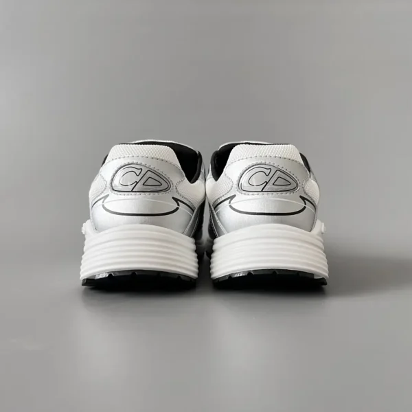 Dior B   Low cut Sports and Leisure Shoes Silver Black Couple's Style - Image 5