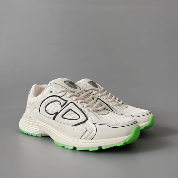 Dior B   Low cut sports and casual shoes in beige for couples - Image 3