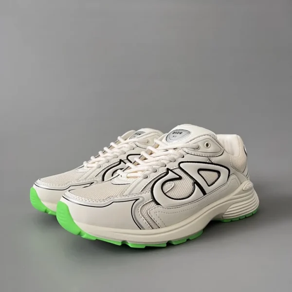 Dior B   Low cut sports and casual shoes in beige for couples