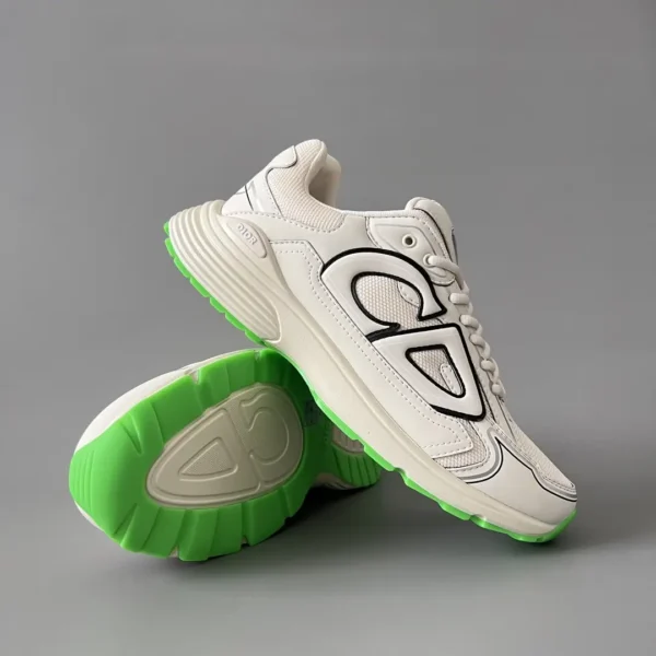 Dior B   Low cut sports and casual shoes in beige for couples - Image 7