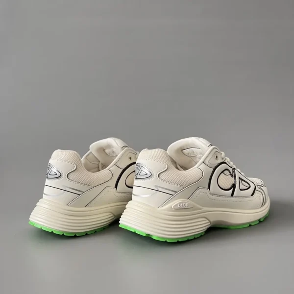 Dior B   Low cut sports and casual shoes in beige for couples - Image 4