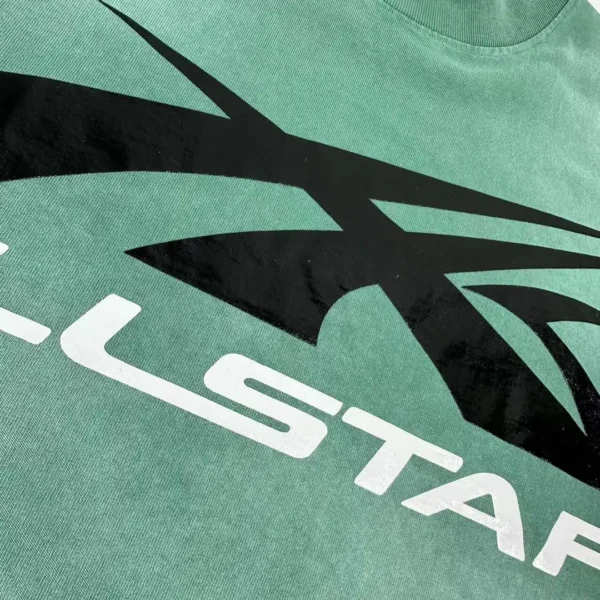 Hellstar black and white S-logo green short sleeved shirt
* - Image 5