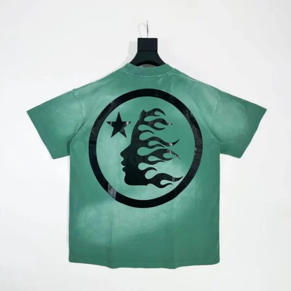 Hellstar black and white S-logo green short sleeved shirt
* - Image 2