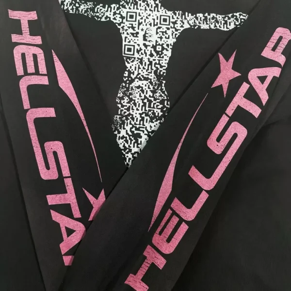 HELLSTAR Black QR Code Jesus Long Sleeve - Image 7