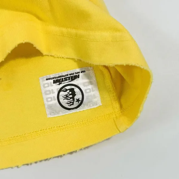 HELLSTAR Yellow Shattered Printed Short Sleeve - Image 11