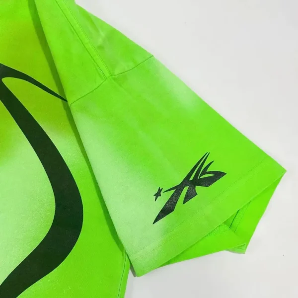 HELLSTAR Fluorescent Green 11th Warm Up Short Sleeve - Image 6