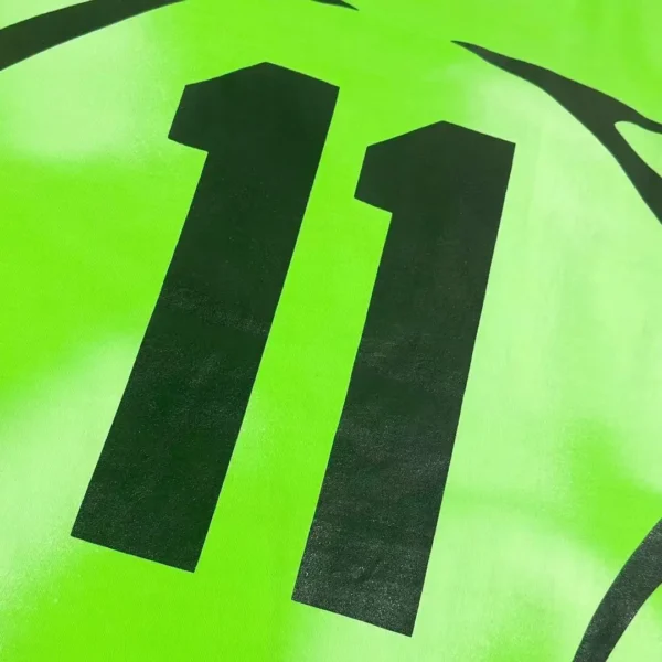 HELLSTAR Fluorescent Green 11th Warm Up Short Sleeve - Image 9