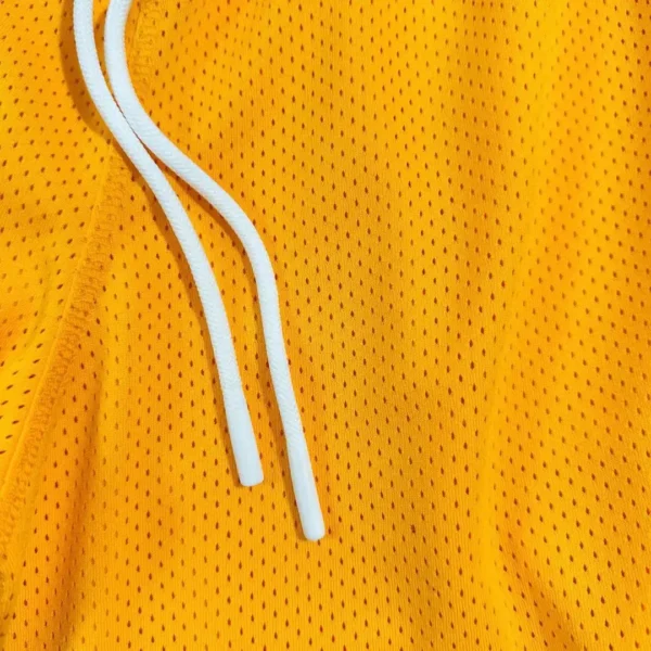 Gallery Depot. Yellow Venice Basketball Shorts  0287 - Image 4
