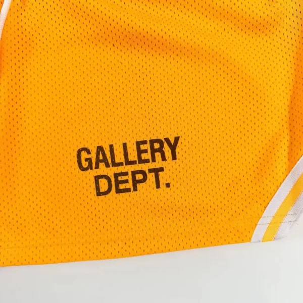 Gallery Depot. Yellow Venice Basketball Shorts  0287 - Image 6