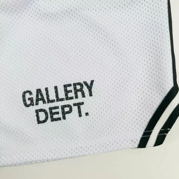 Gallery Depot. White Venice Basketball Shorts - Image 6