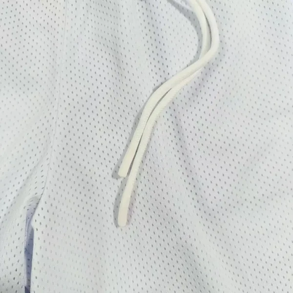 Gallery Depot. White Venice Basketball Shorts - Image 4
