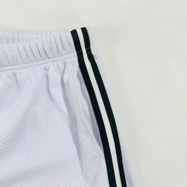 Gallery Depot. White Venice Basketball Shorts - Image 5