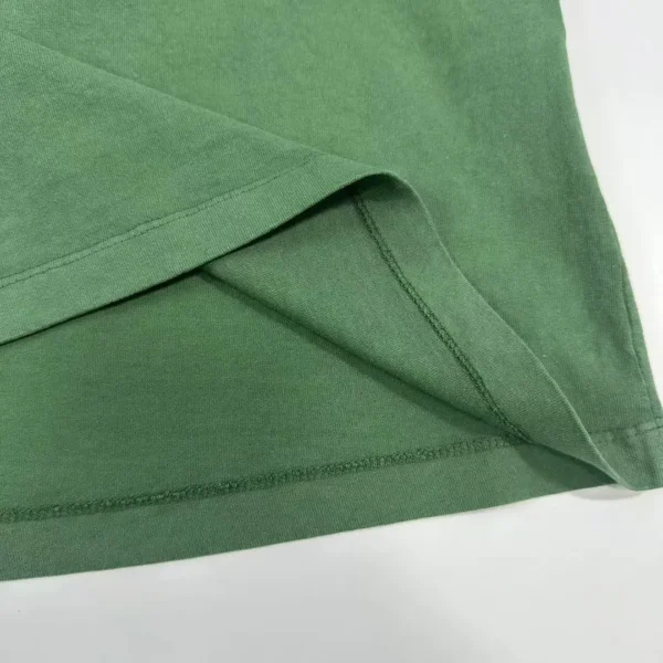 Denim Tears Green Flower Logo Short Sleeve - Image 5