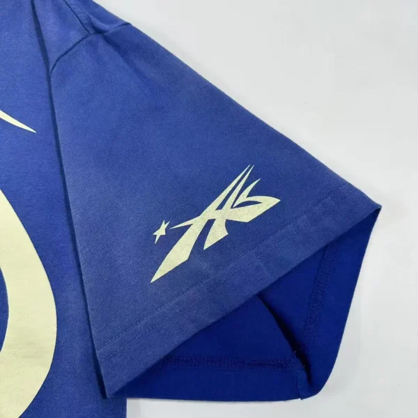Hellstar Blue 11th Warm Up Short Sleeve - Image 6