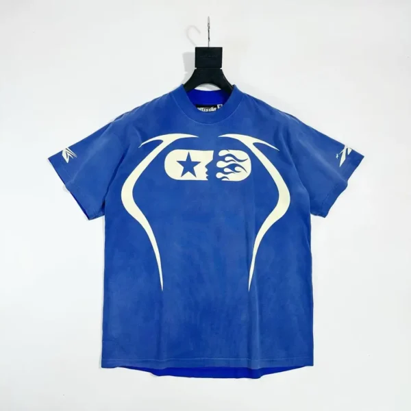 Hellstar Blue 11th Warm Up Short Sleeve