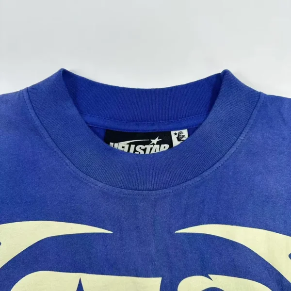 Hellstar Blue 11th Warm Up Short Sleeve - Image 3