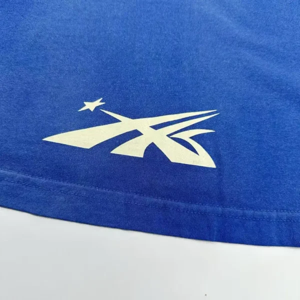 Hellstar Blue 11th Warm Up Short Sleeve - Image 9