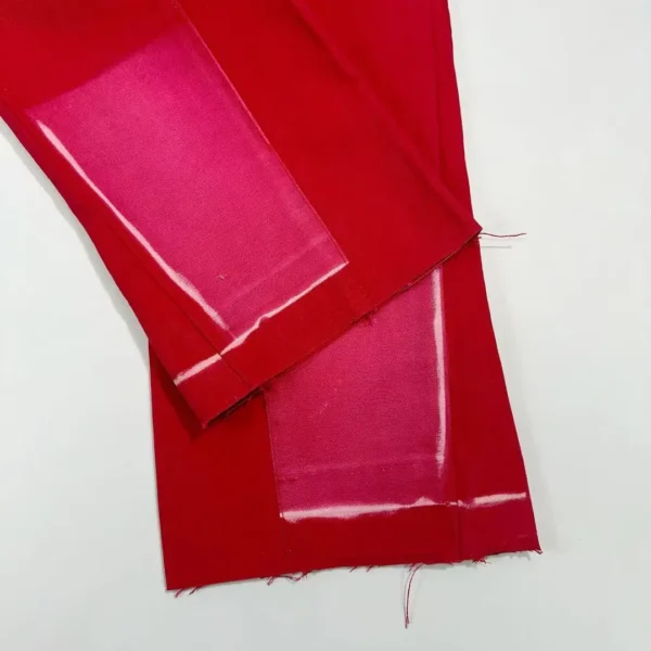 Gallery Depot. Red Splash Ink Woodcutter Jeans   031 - Image 8