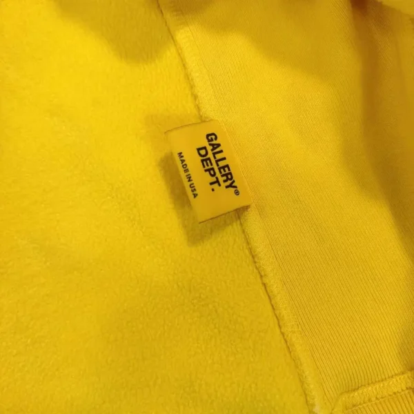 Gallery Depot. Yellow Boxing Size Hoodie   0663 - Image 9