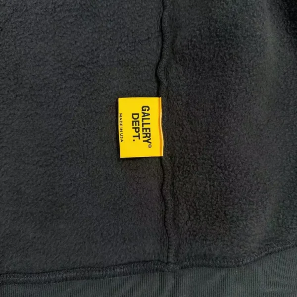 Gallery Depot. Black Boxing Gloves Zipper Hoodie   0512 - Image 11