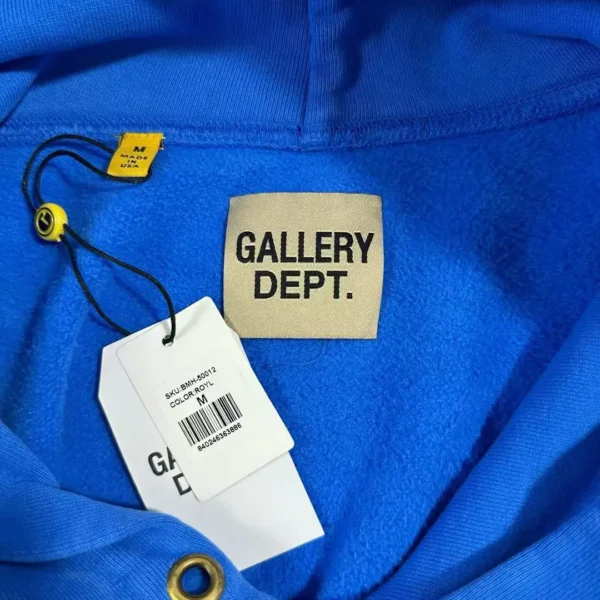 Gallery Depot. Blue Boxing Glove Size Hoodie   0641 - Image 10