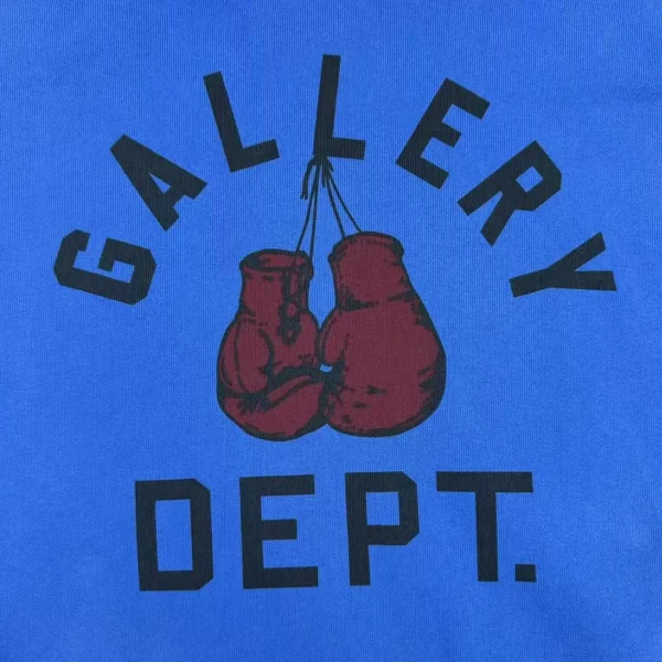 Gallery Depot. Blue Boxing Glove Size Hoodie   0641 - Image 4