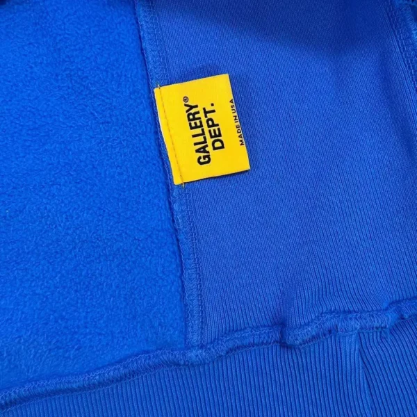 Gallery Depot. Blue Boxing Glove Size Hoodie   0641 - Image 9