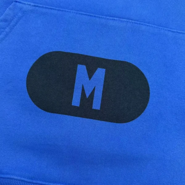 Gallery Depot. Blue Boxing Glove Size Hoodie   0641 - Image 6
