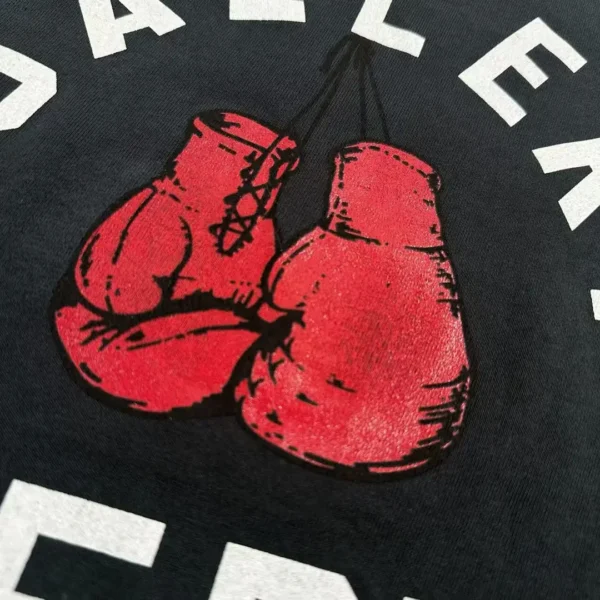 Gallery Depot. Black Boxing Gloves Short Sleeves - Image 5