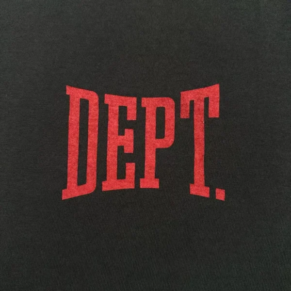 Gallery Depot. Black and Red GYM Logo Short Sleeve - Image 4