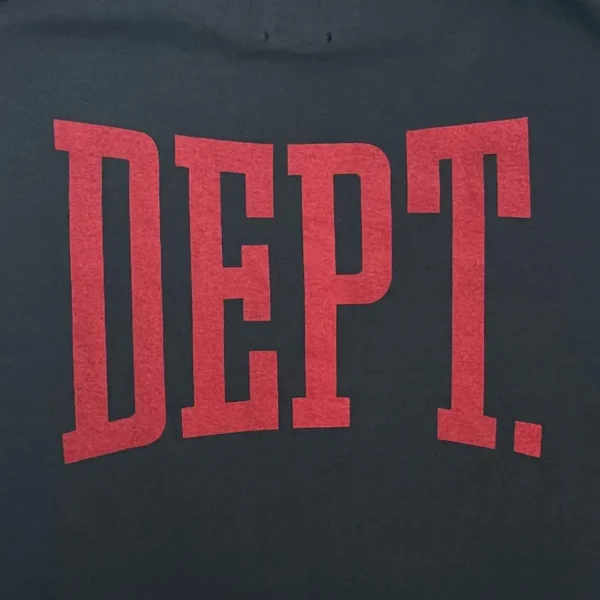 Gallery Depot. Black and Red GYM Logo Short Sleeve - Image 5