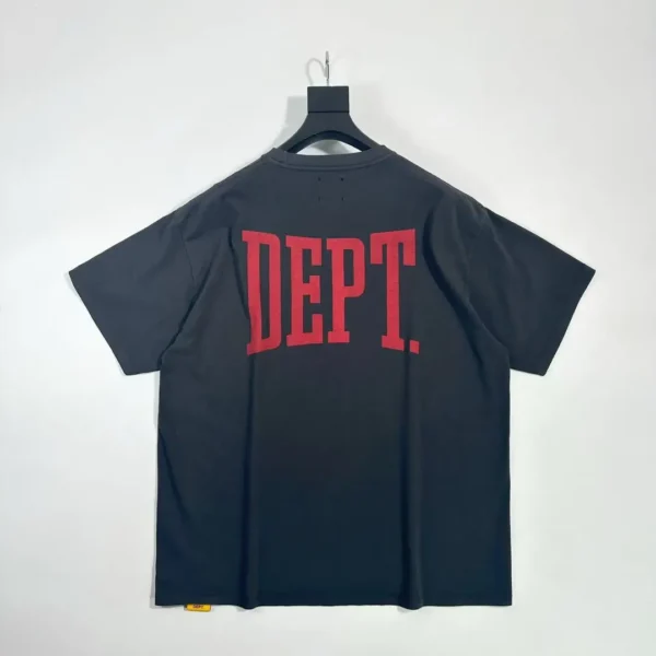Gallery Depot. Black and Red GYM Logo Short Sleeve - Image 2