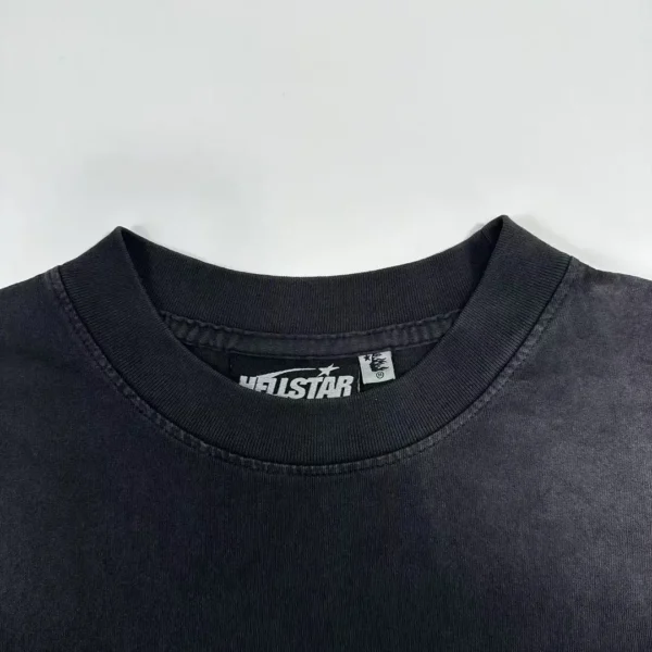 HELLSTAR Black BOX LOGO Short Sleeve - Image 3