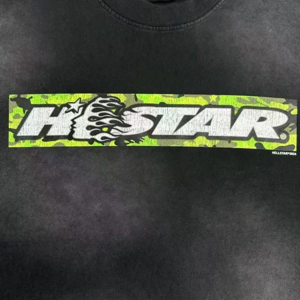 HELLSTAR Black BOX LOGO Short Sleeve - Image 4