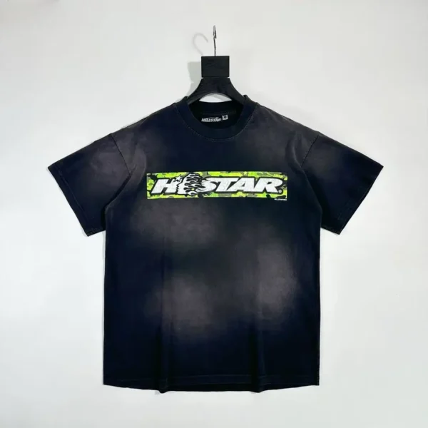 HELLSTAR Black BOX LOGO Short Sleeve