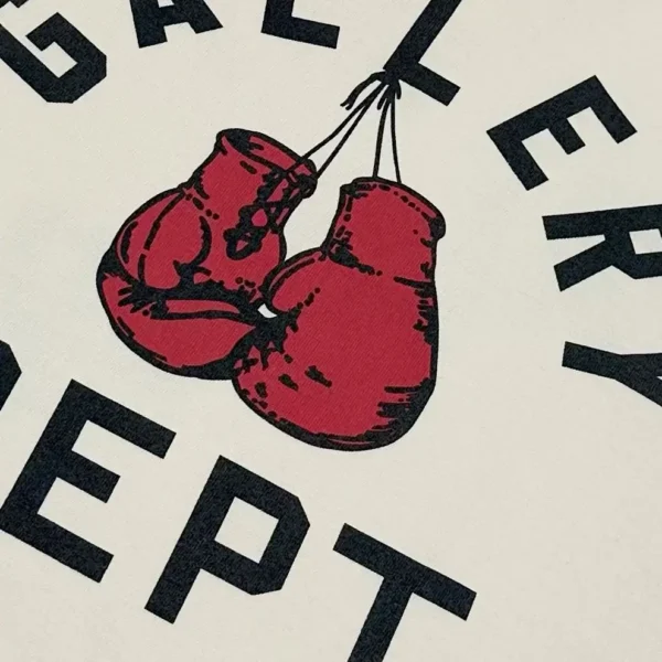 Gallery Depot. Beige Boxing Gloves Short Sleeves   0664 - Image 5