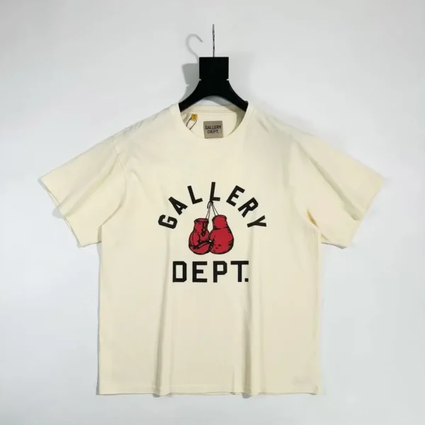 Gallery Depot. Beige Boxing Gloves Short Sleeves   0664
