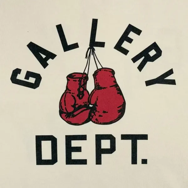 Gallery Depot. Beige Boxing Gloves Short Sleeves   0664 - Image 4
