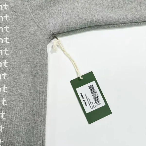 Denim Tears CPFM Smiling Gray Hoodie - Image 8