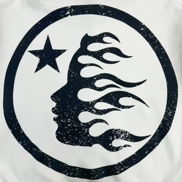 Hellstar White RECORDS Zipper Hoodie - Image 9