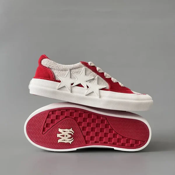 AMIRI Sunset leather suede Low top skateboard shoes for both men and women - Image 6