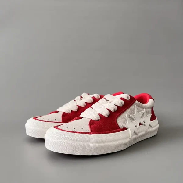 AMIRI Sunset leather suede Low top skateboard shoes for both men and women