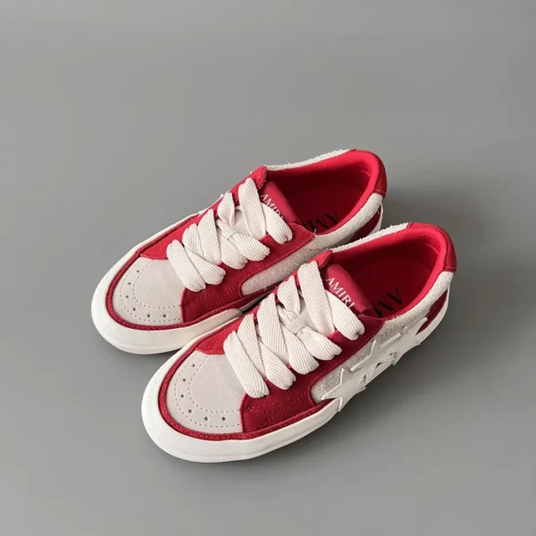 AMIRI Sunset leather suede Low top skateboard shoes for both men and women - Image 8